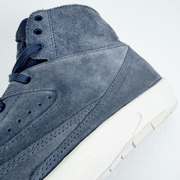 New Air Jordan 2 Retro Deconstructed Thunder Blue Mens Size 8 EUC 897521-402 - Picture 11 of 14